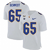 Pittsburgh Panthers 65 Joe Schmidt White 150th Anniversary Patch Nike College Football Jersey Dzhi,baseball caps,new era cap wholesale,wholesale hats